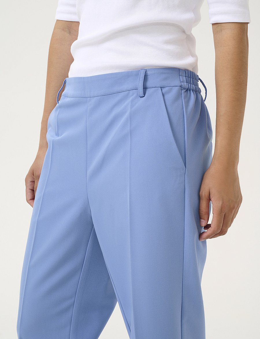 Kaffe - KASAKURA HW CROPPED PANTS - pidulikud püksid - ebb and flow - 5