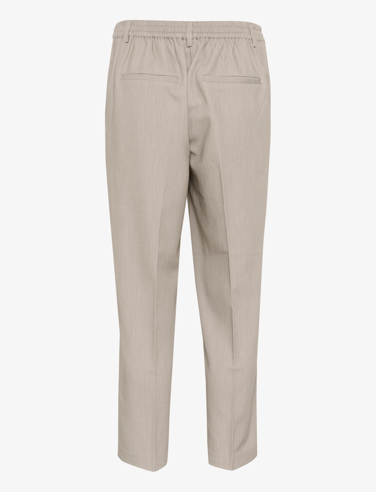 Kaffe - KASAKURA HW CROPPED PANTS - peoriided outlet-hindadega - elephant skin melange - 2