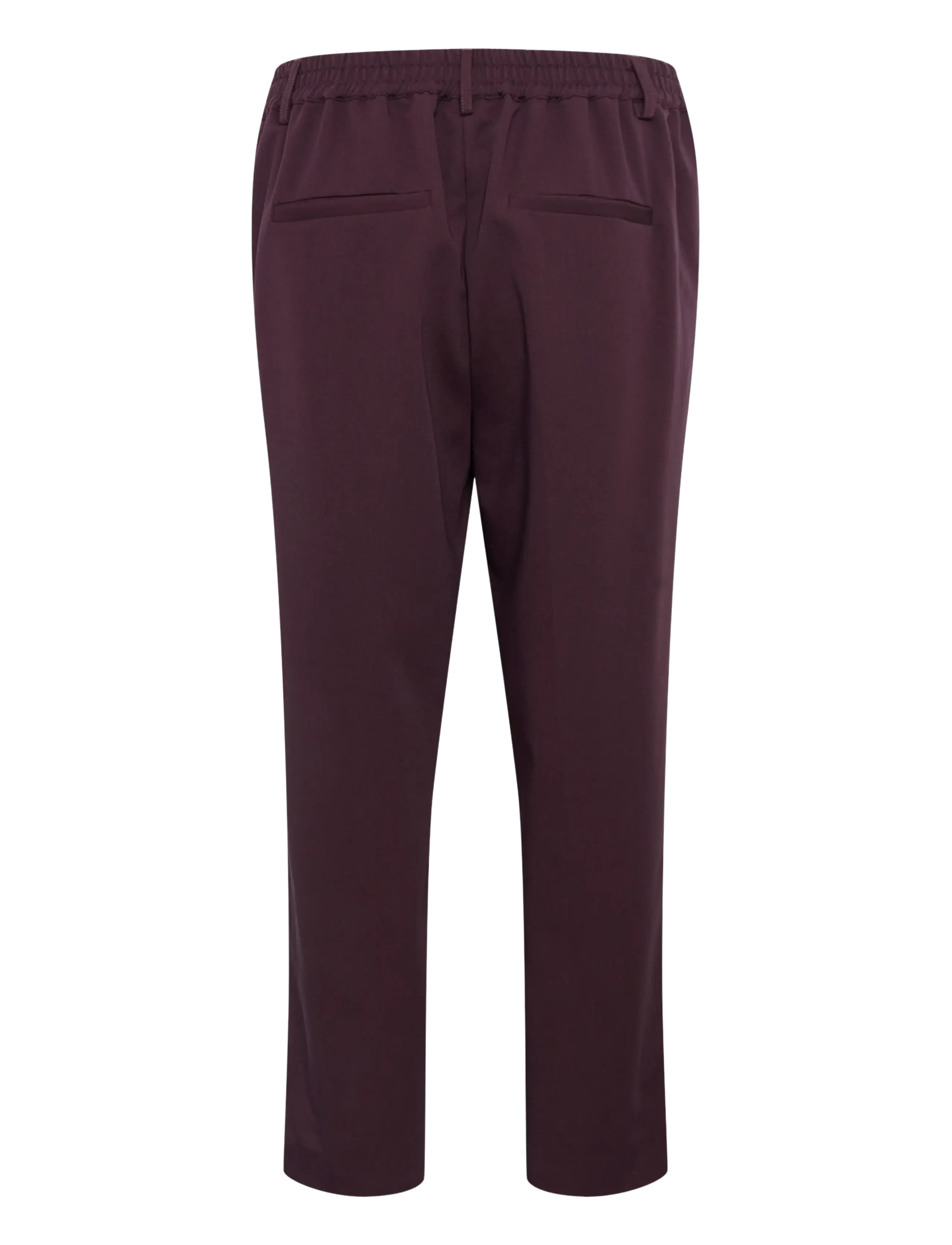 Kaffe - KAsakura HW Cropped Pants - tailored trousers - fudge - 1