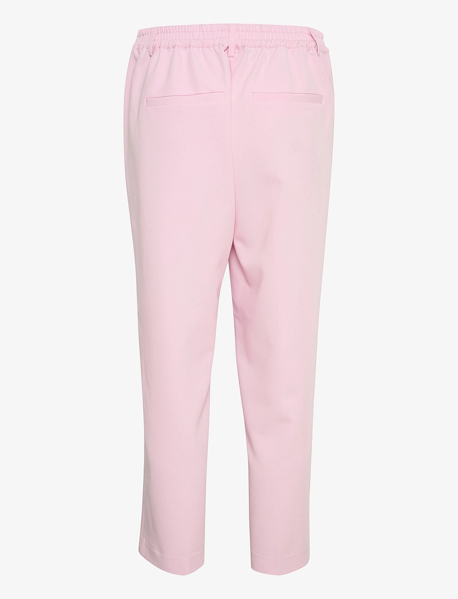 Kaffe - KASAKURA HW CROPPED PANTS - habitbukser - pink mist - 2