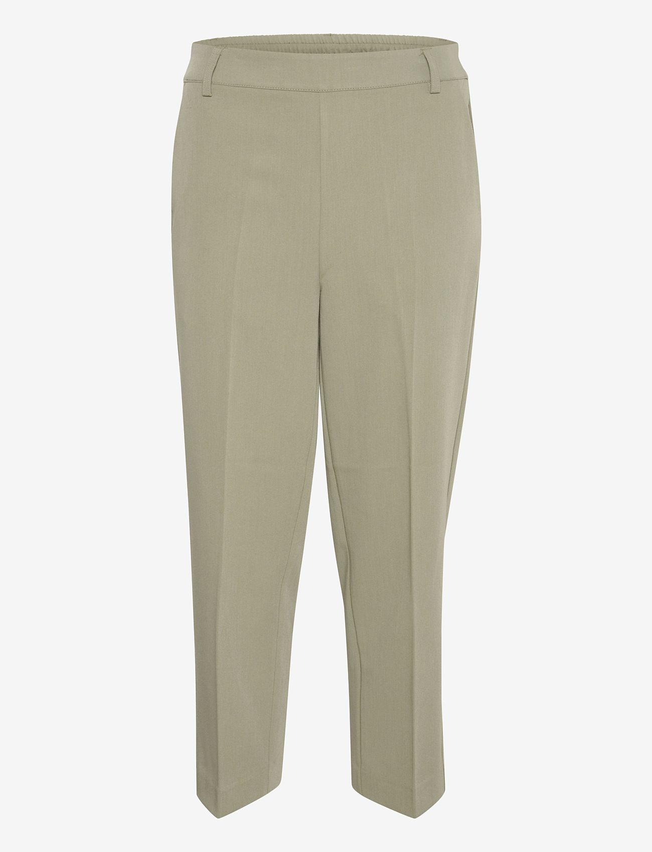 Kaffe - KAsakura HW Cropped Pants - festtøj til outletpriser - vetiver - 1
