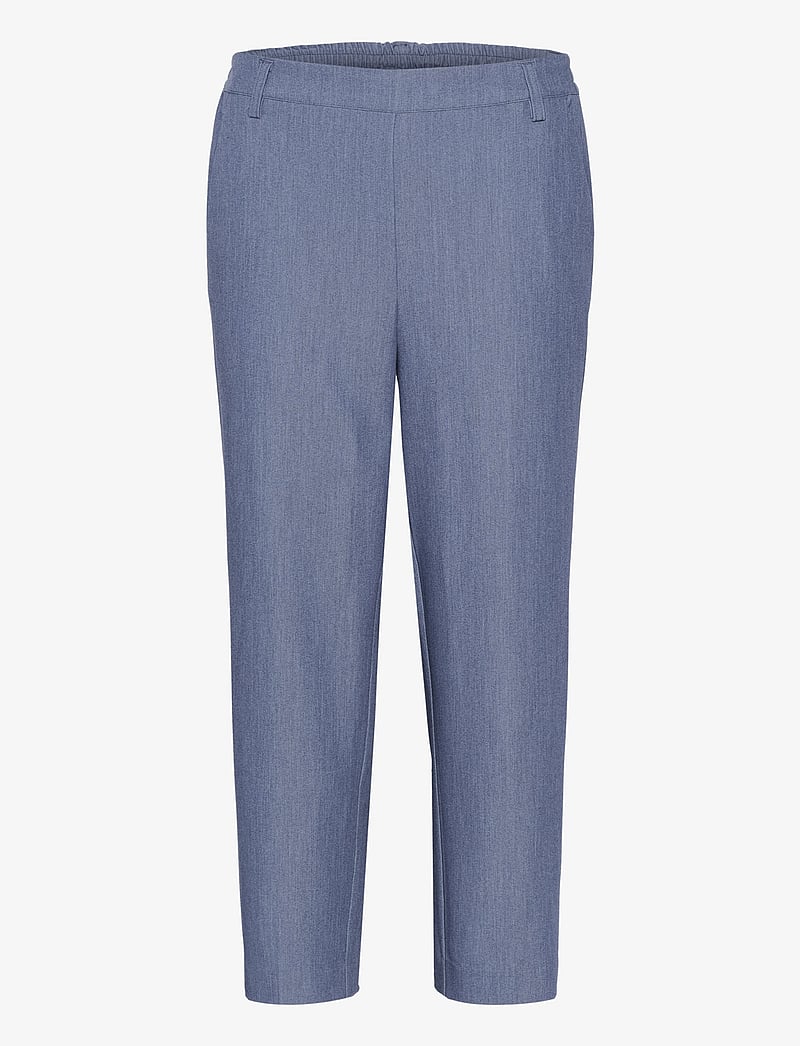 Kaffe - KAsakura HW Cropped Pants - formell - vintage indigo - 1