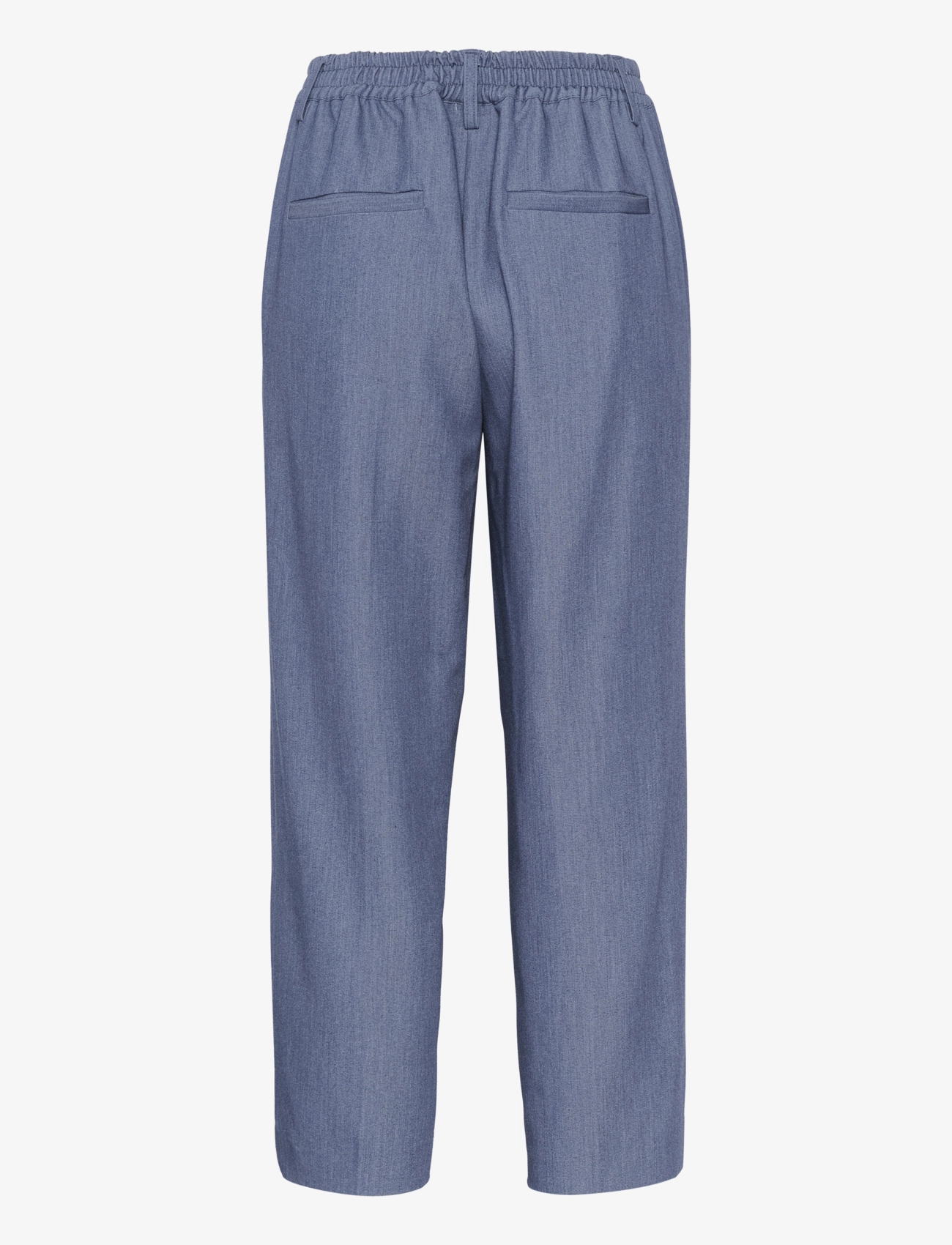 Kaffe - KASAKURA HW CROPPED PANTS - bukser med lige ben - vintage indigo - 2