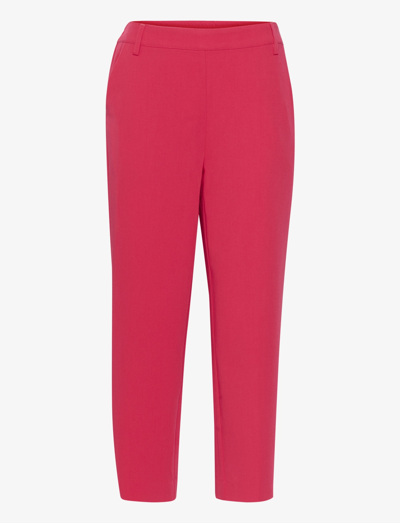 Kaffe KAsakura HW Cropped Pants - Riided - VIRTUAL PINK / pink/rose