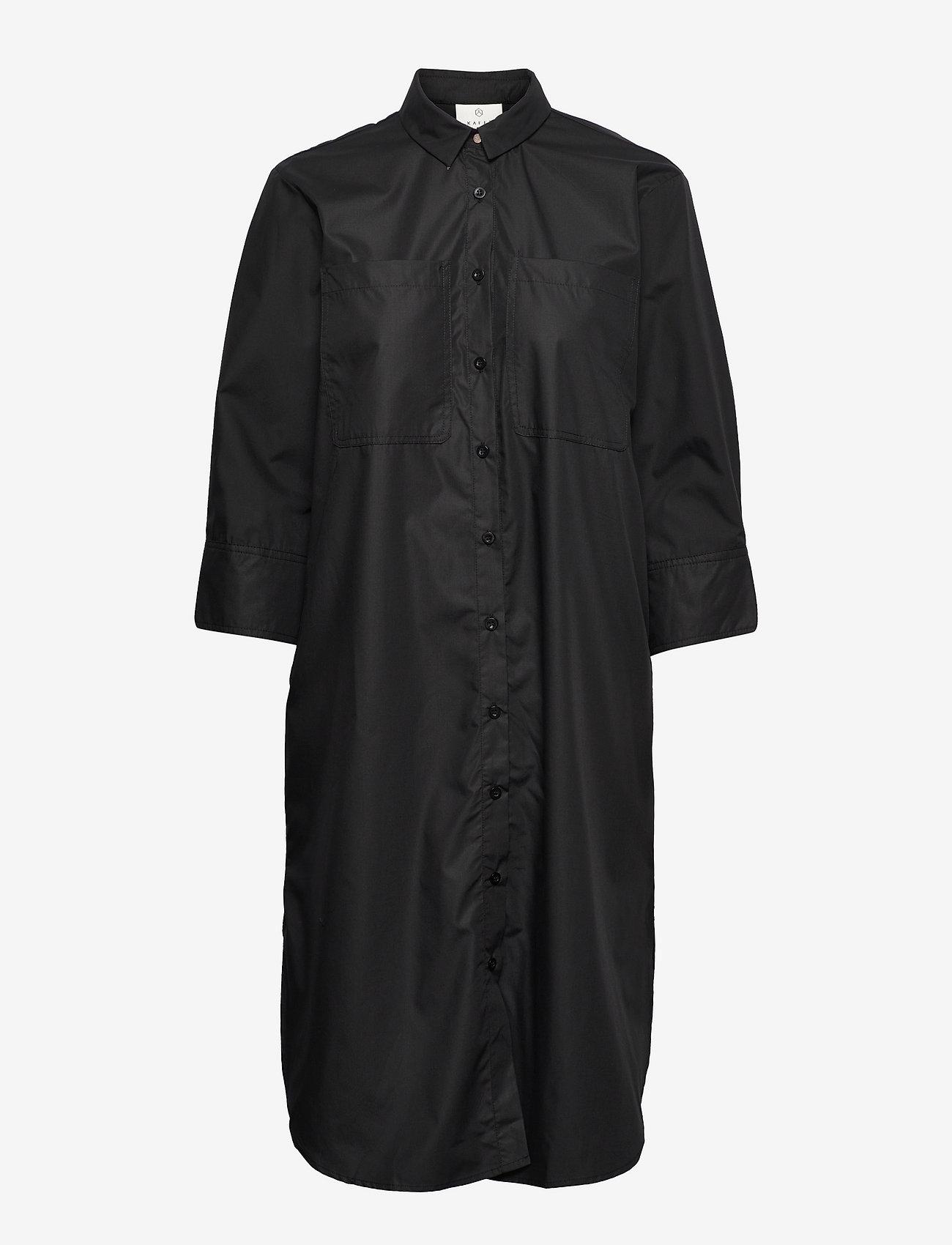 Kaffe - KAlea Lolly Shirt Dress - black deep - 0