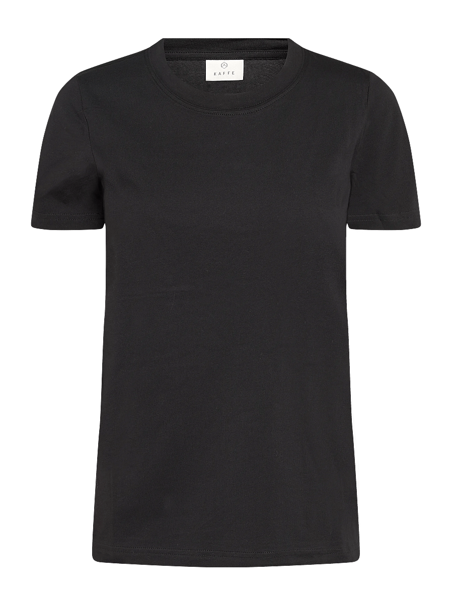 Kaffe - KAmarin T-Shirt - t-shirts - black deep - 0