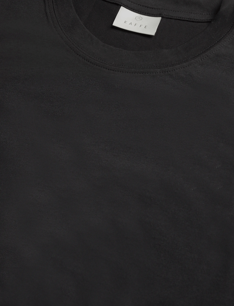 Kaffe - KAmarin T-Shirt - t-shirts - black deep - 2