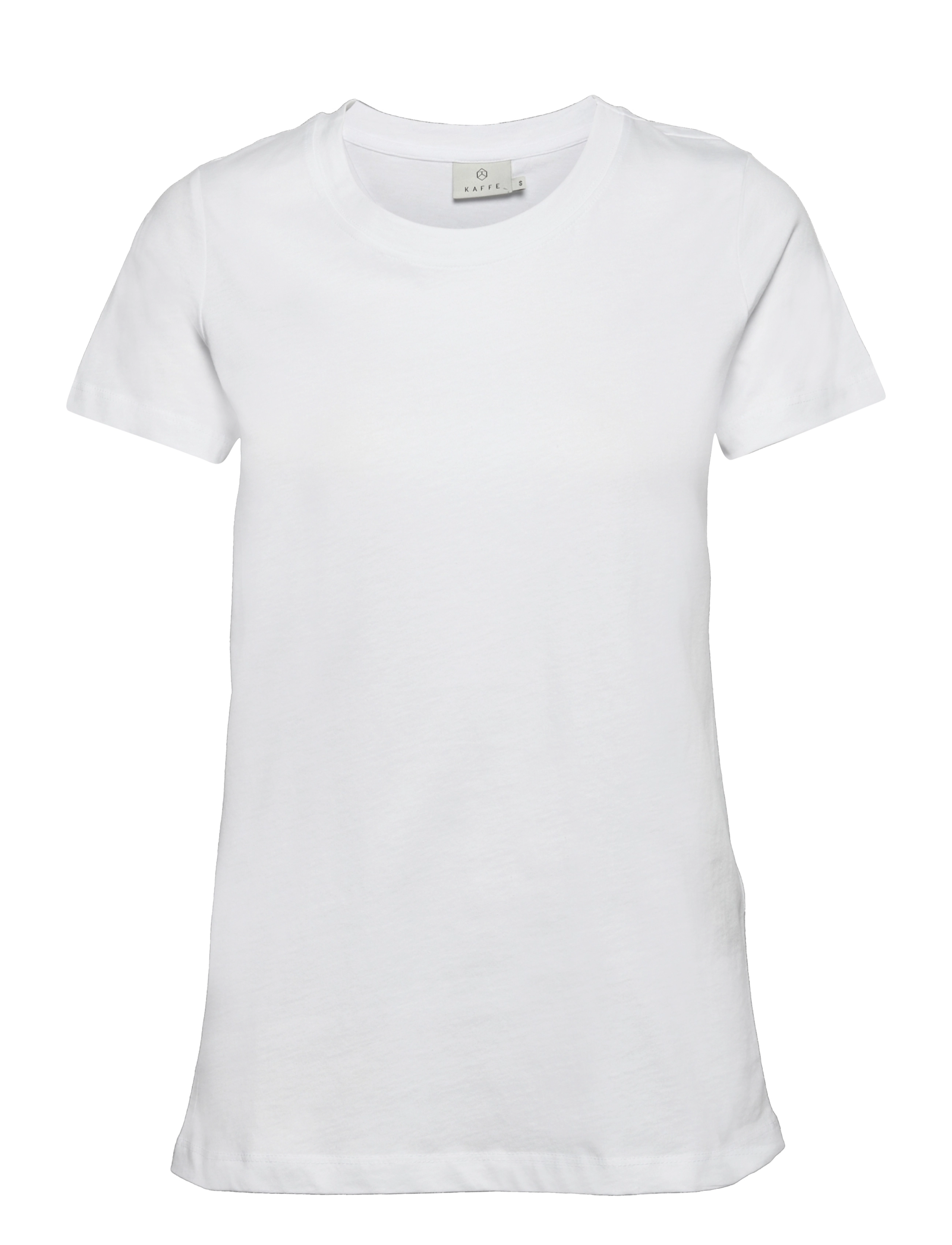 Kaffe KAmarin T-Shirt - T-särgid ja topid - OPTICAL WHITE / white