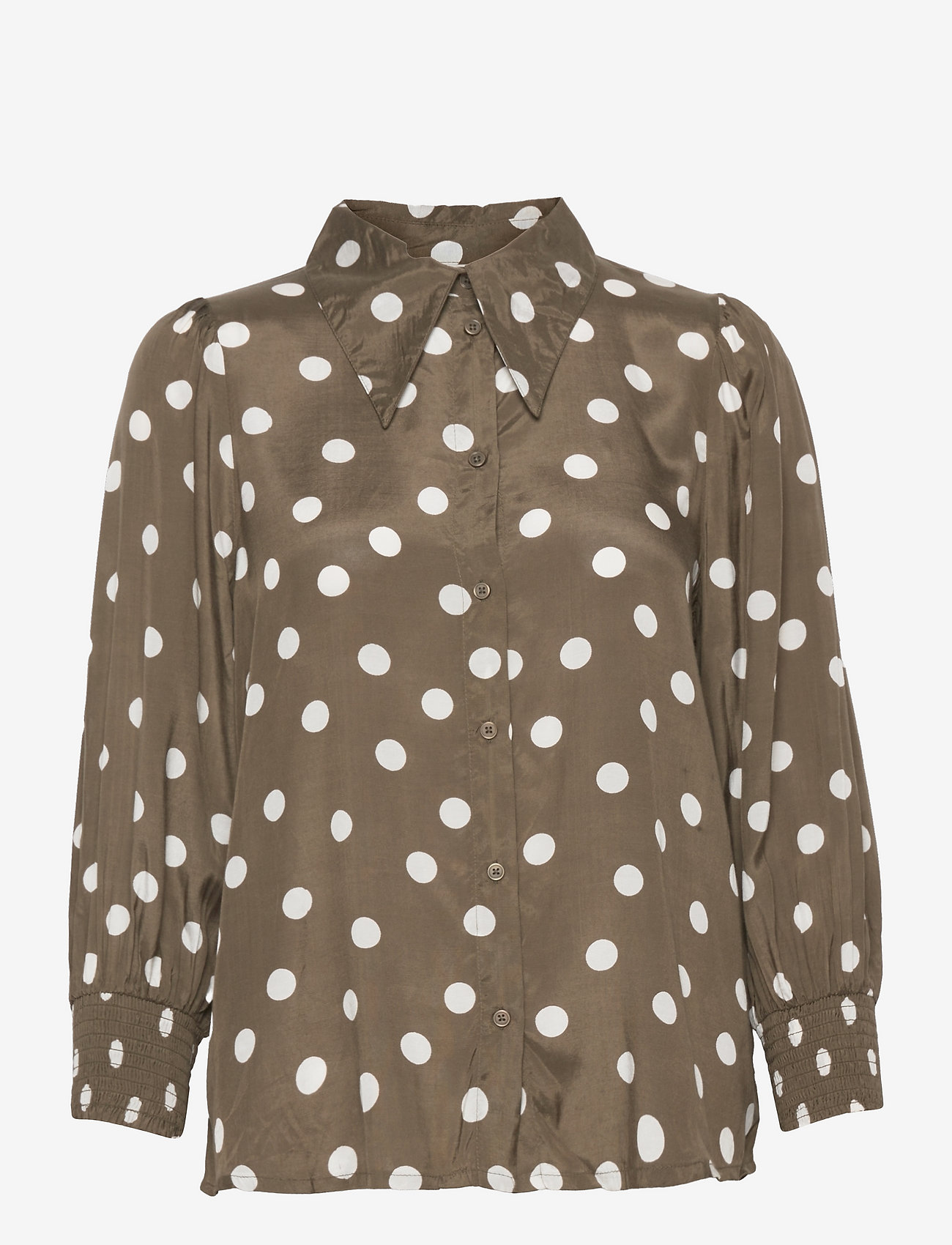 Kaffe - KAoline Shirt - grape leaf w. chalk dot - 0