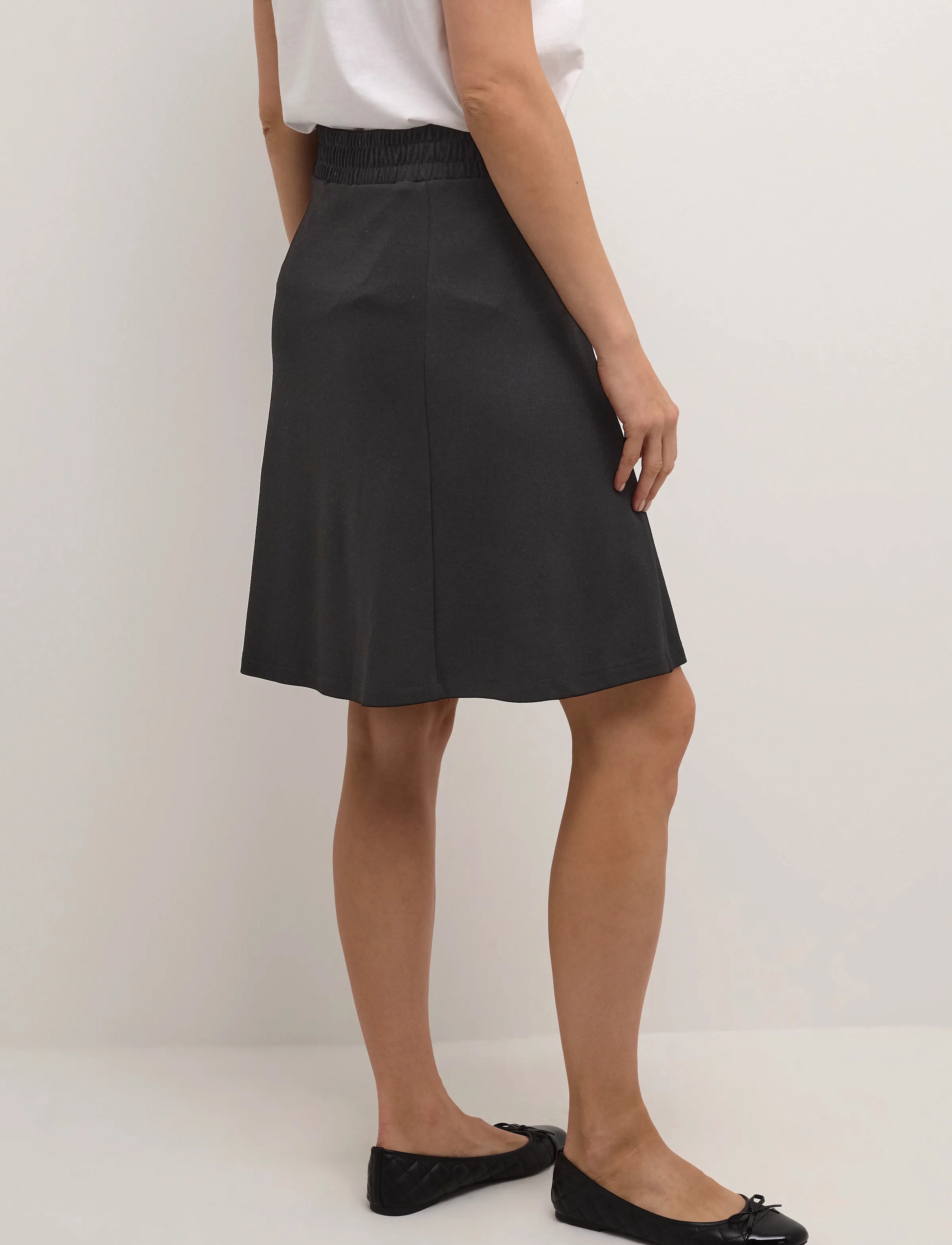 Kaffe - KAjolen Jersey Skirt - korte nederdele - black deep - 4