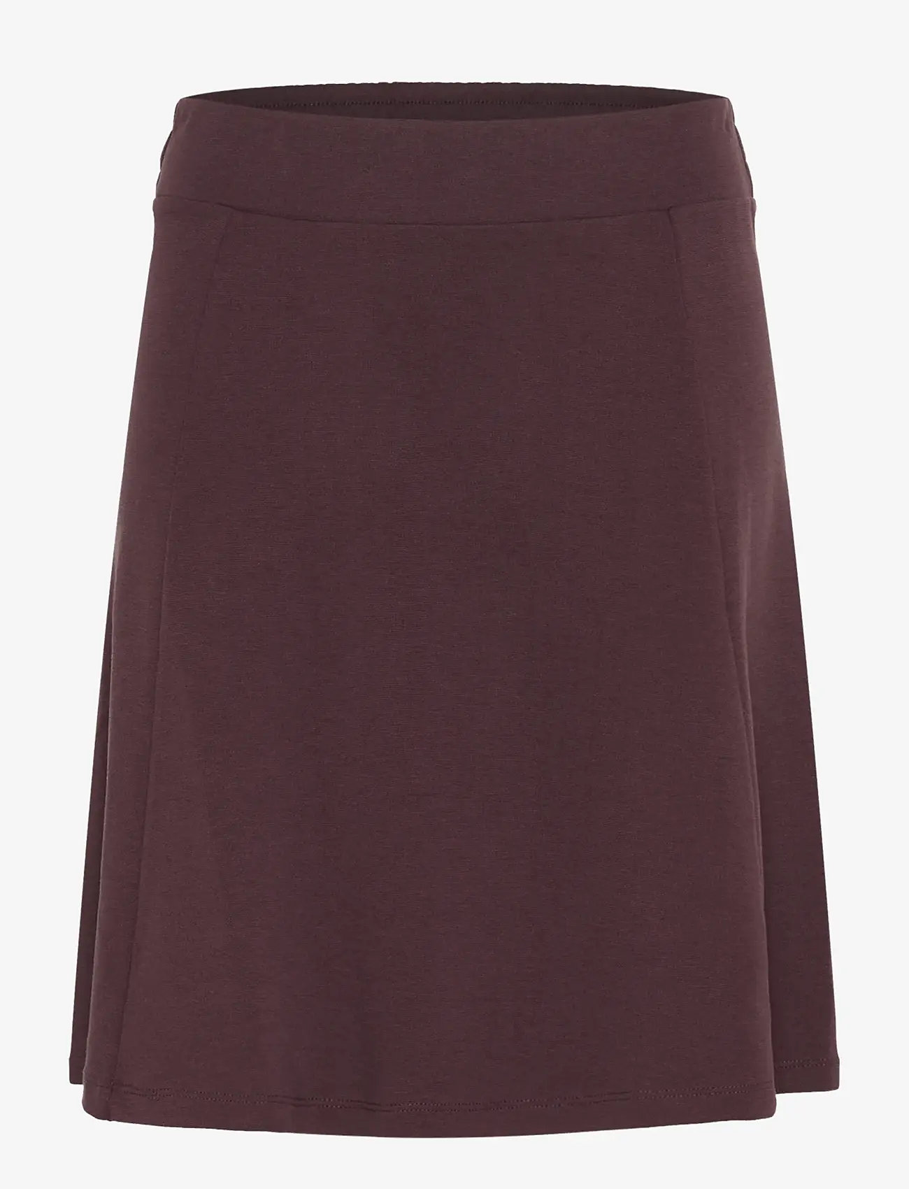Kaffe - KAjolen Jersey Skirt - korte nederdele - fudge - 1