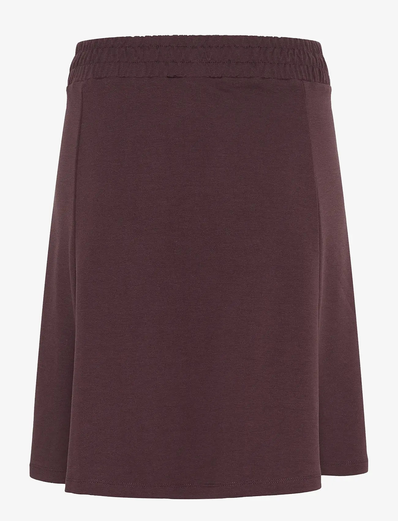 Kaffe - KAjolen Jersey Skirt - korte nederdele - fudge - 2
