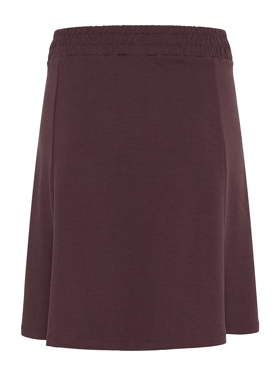 Kaffe - KAjolen Jersey Skirt - korta kjolar - fudge - 2