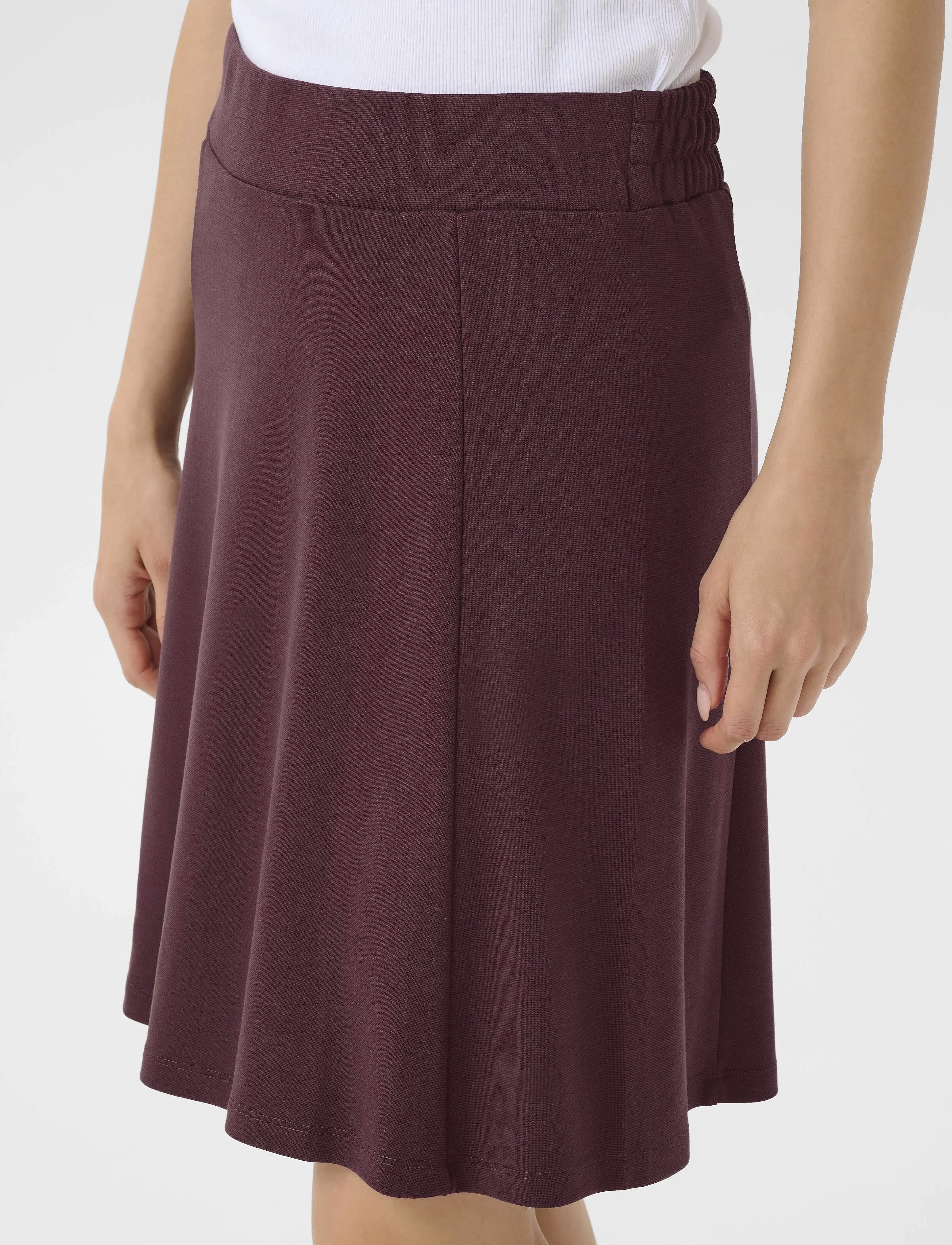 Kaffe - KAjolen Jersey Skirt - laveste priser - fudge - 5