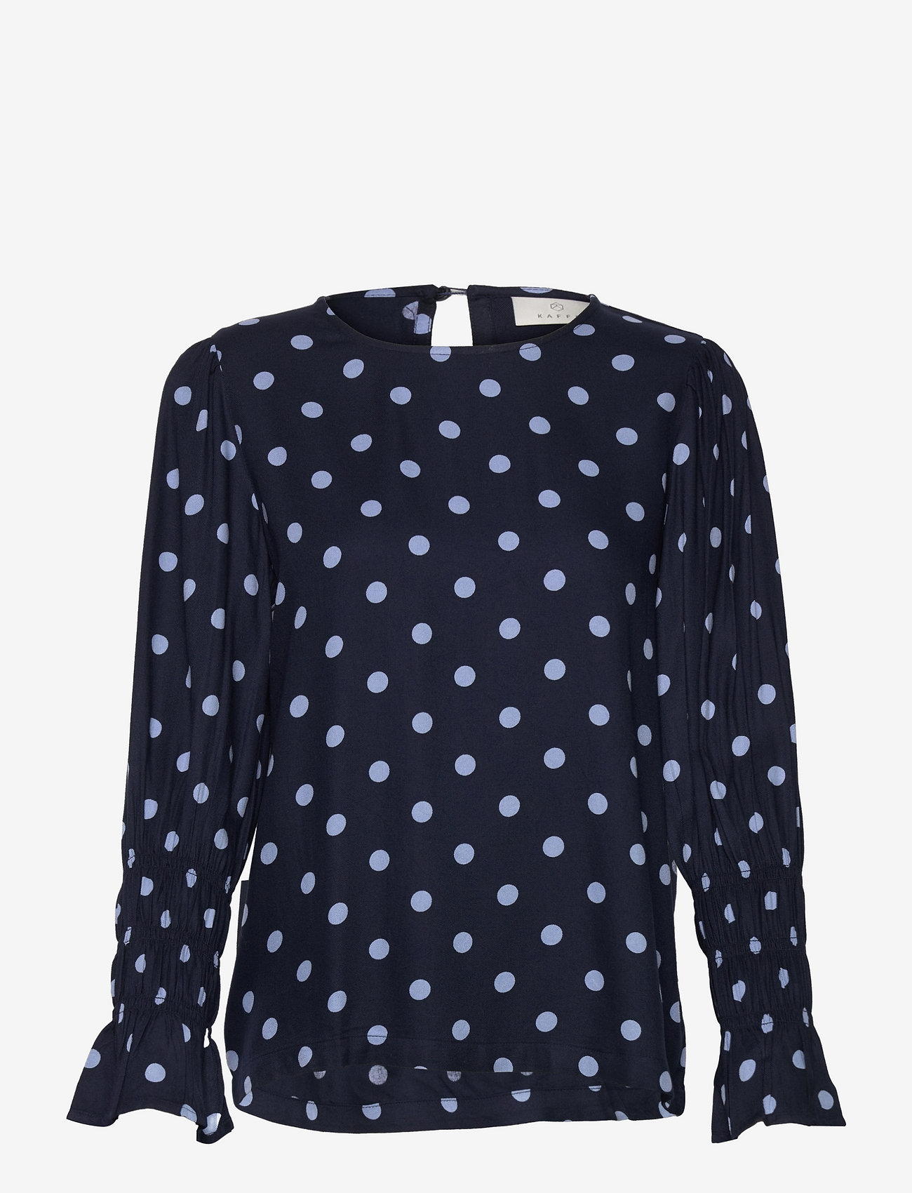 Kaffe - KAsirra Blouse - midnight / vista blue dot - 0