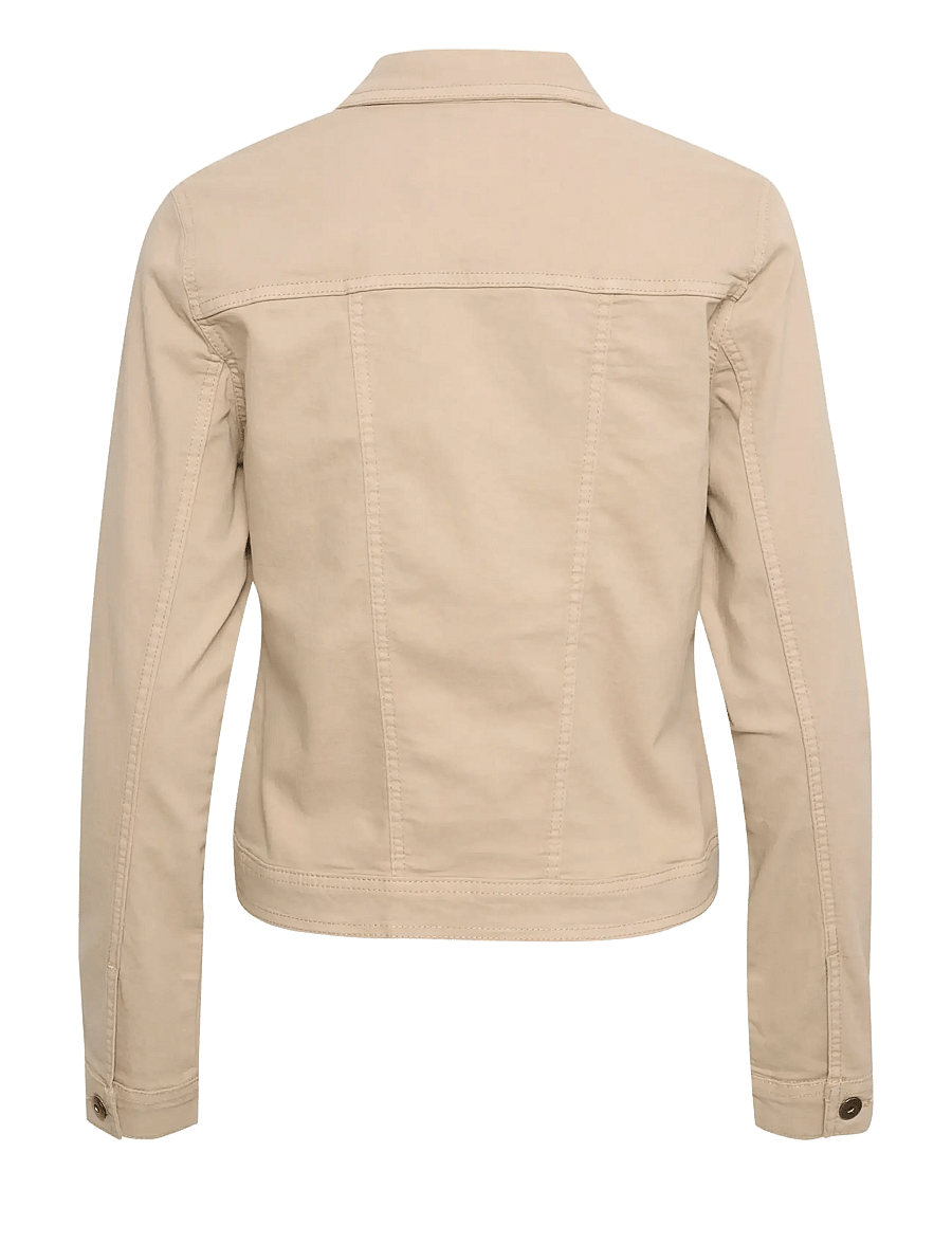 Kaffe - KAzelina Denim Jacket - frühlingsjacken - feather gray - 2
