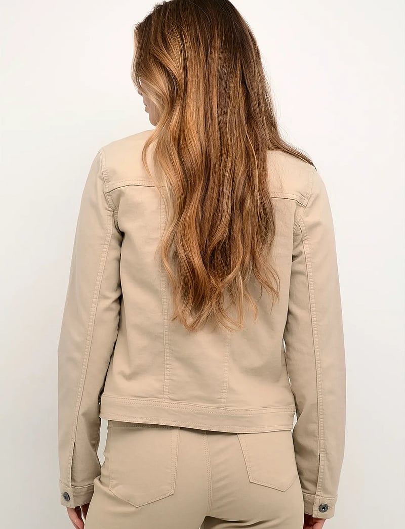 Kaffe - KAzelina Denim Jacket - kevadjoped - feather gray - 4