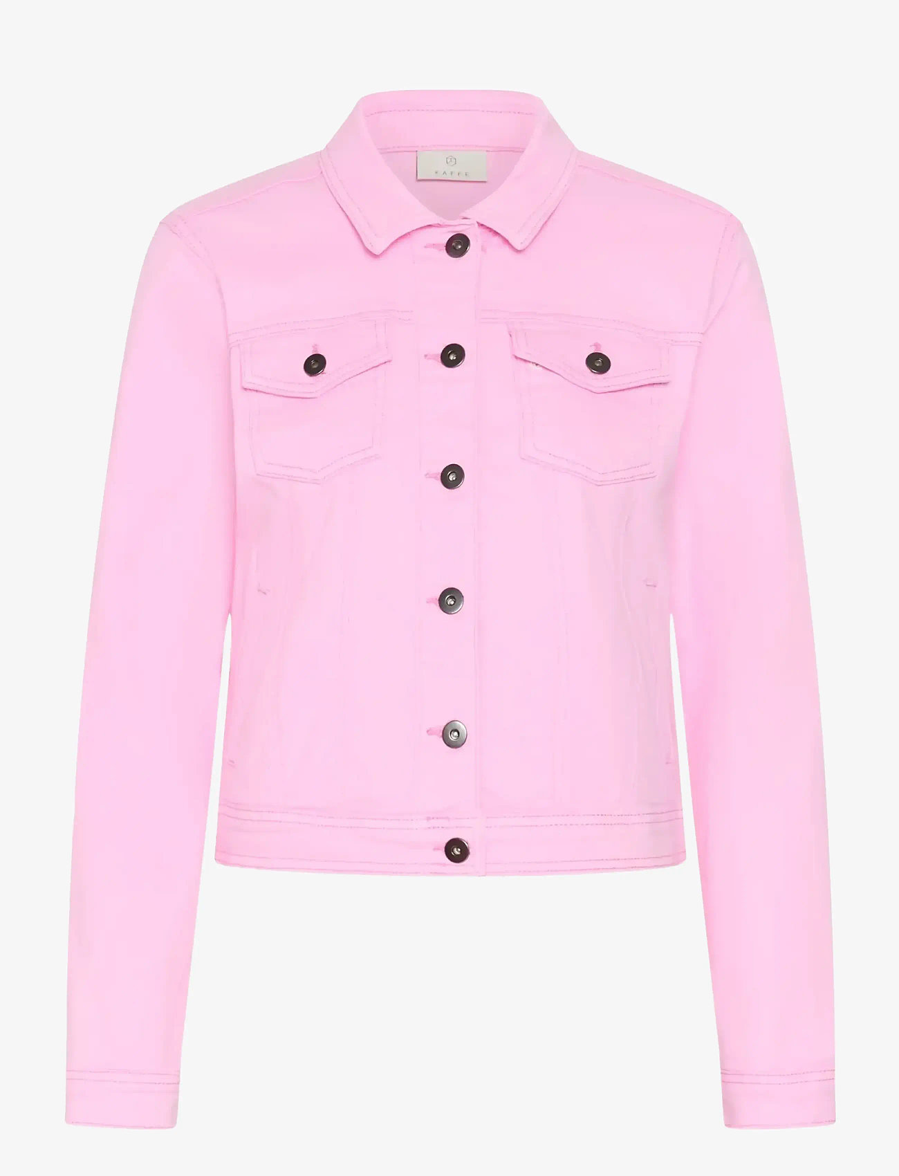 Kaffe - KAzelina Denim Jacket - kevadjoped - pink frosting - 1