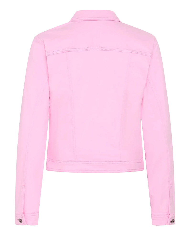 Kaffe - KAzelina Denim Jacket - kevadjoped - pink frosting - 2