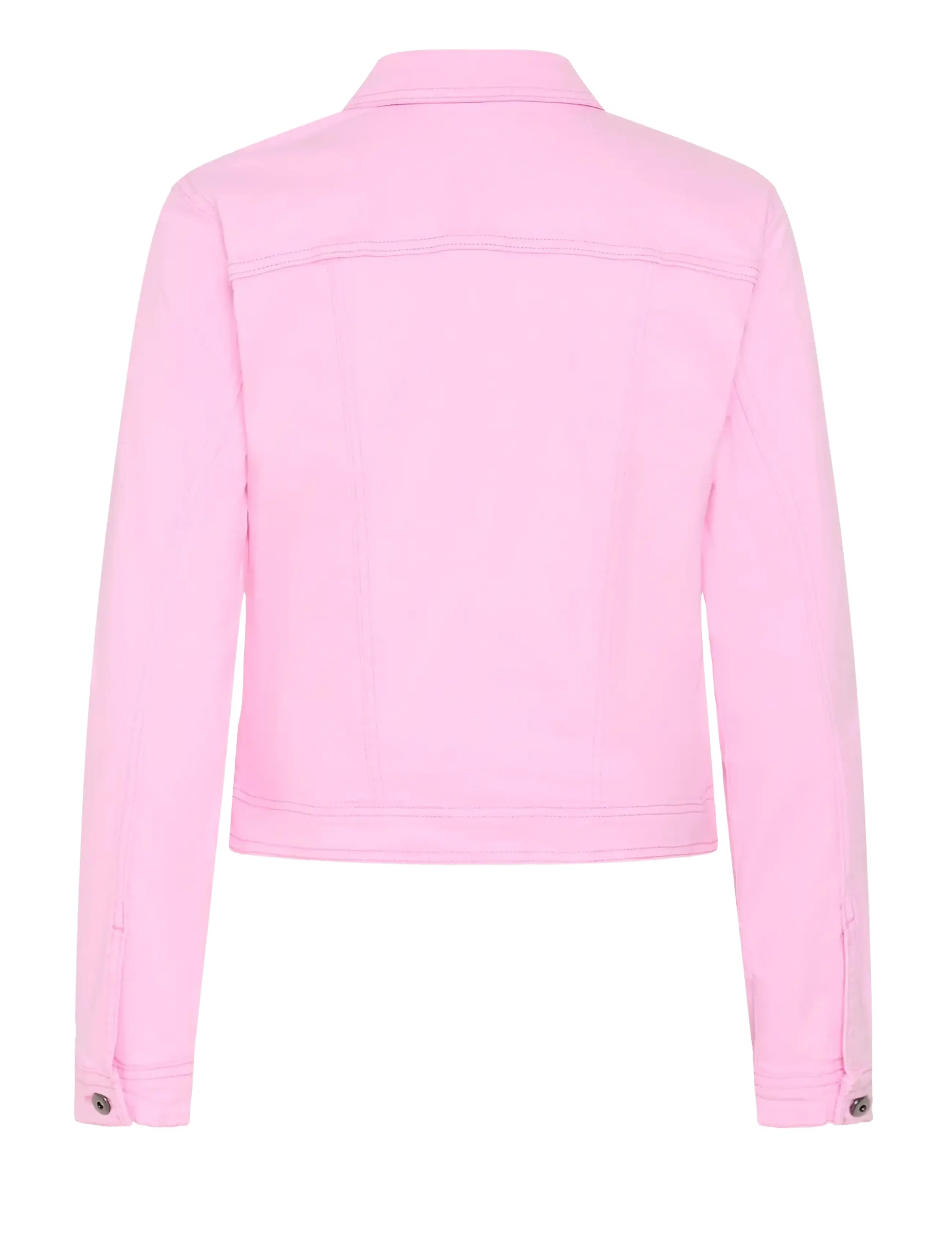 Kaffe - KAzelina Denim Jacket - lentejassen - pink frosting - 2