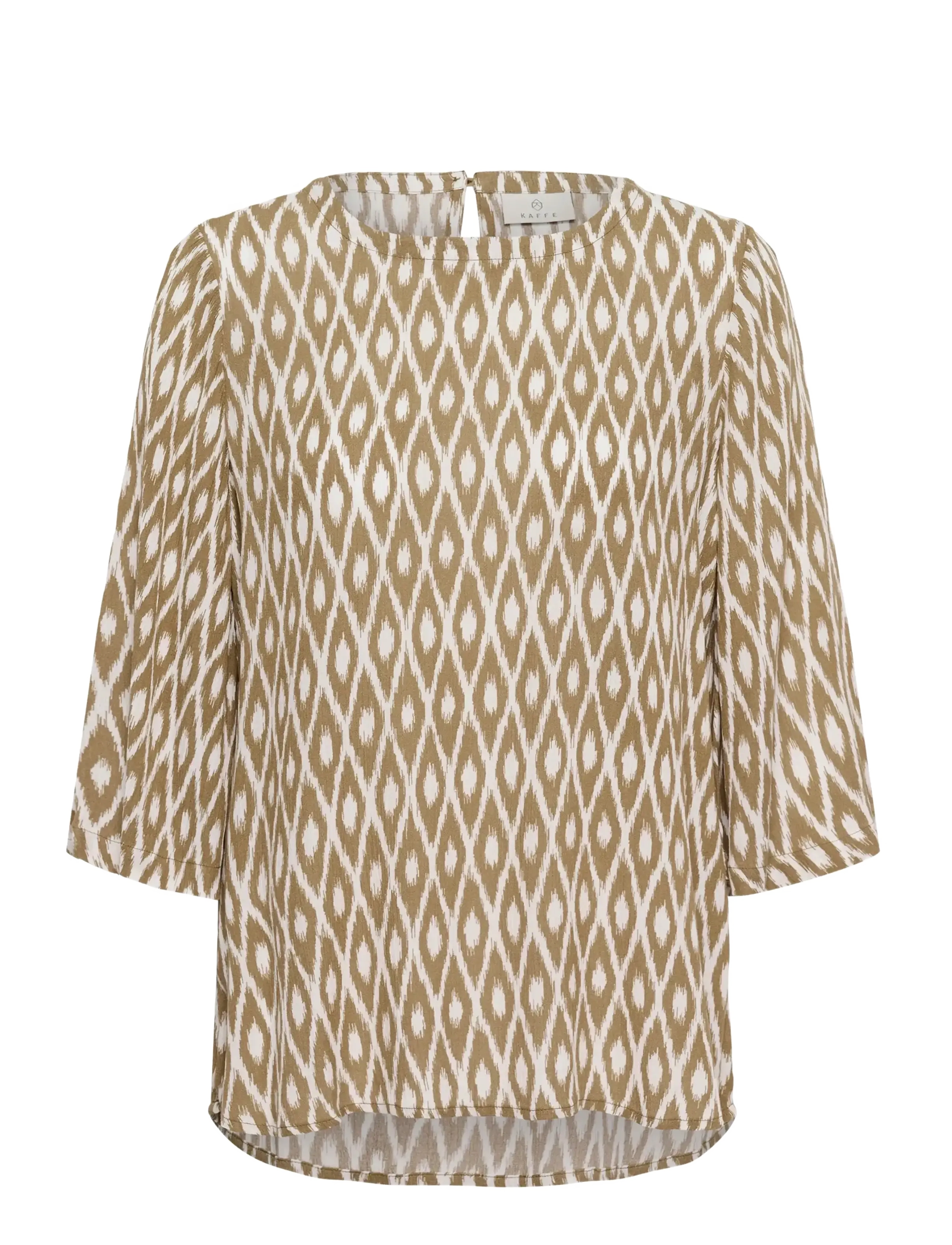 KAFFE Kaebellen Amber Bluse Beige - 40 - Damen