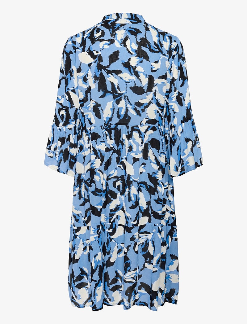 Kaffe - KAedita Amber Dress - sommerkleider - blue flower print - 2