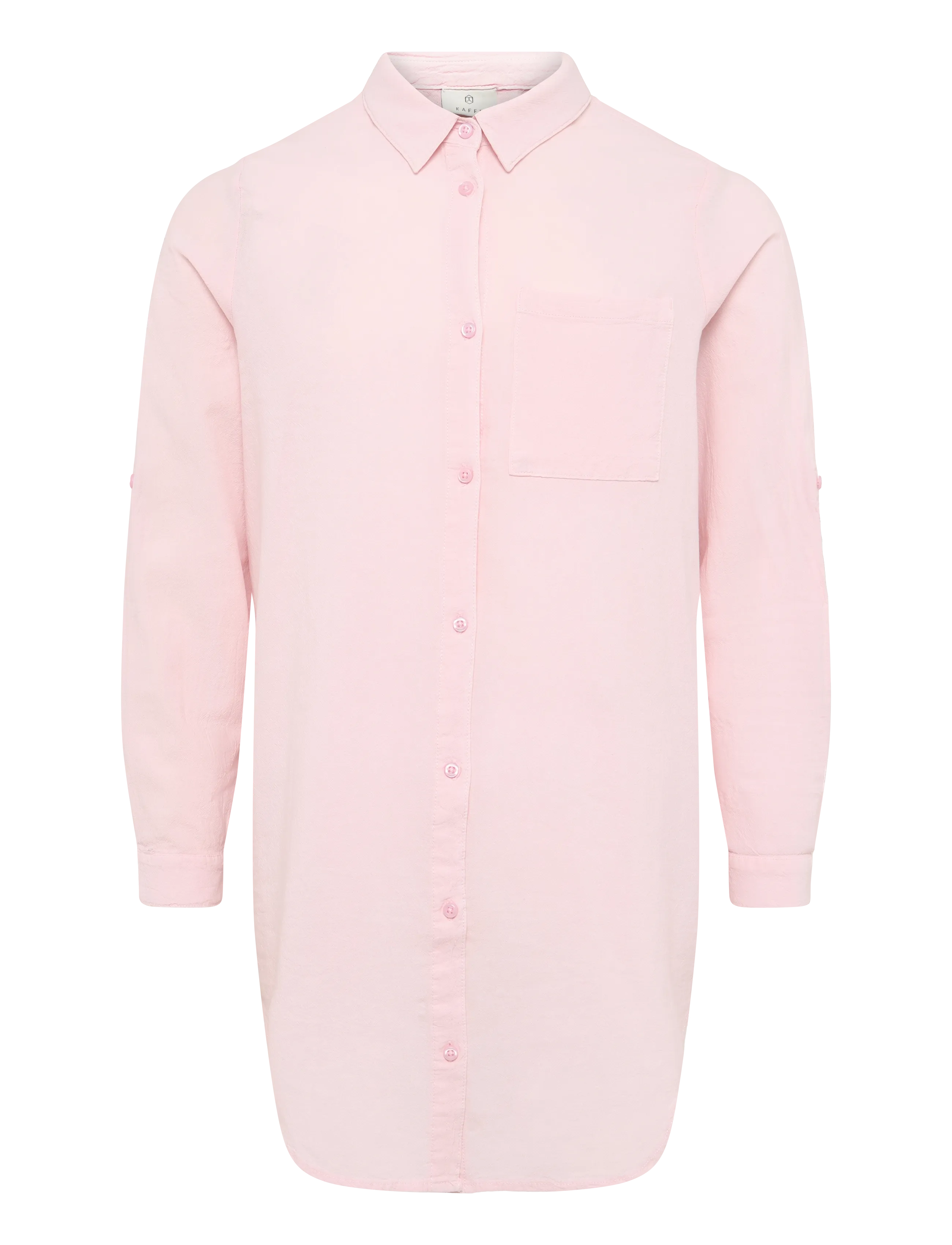 KAFFE Kanaya Shirt Tunika Pink - 36 - Damen