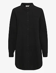 Kaffe - KAnaya Shirt Tunic - langærmede skjorter - black deep - 0