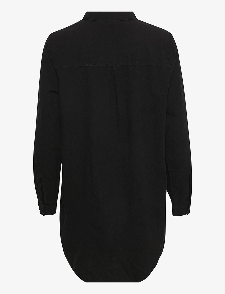 Kaffe - KAnaya Shirt Tunic - pikkade varrukatega särgid - black deep - 2
