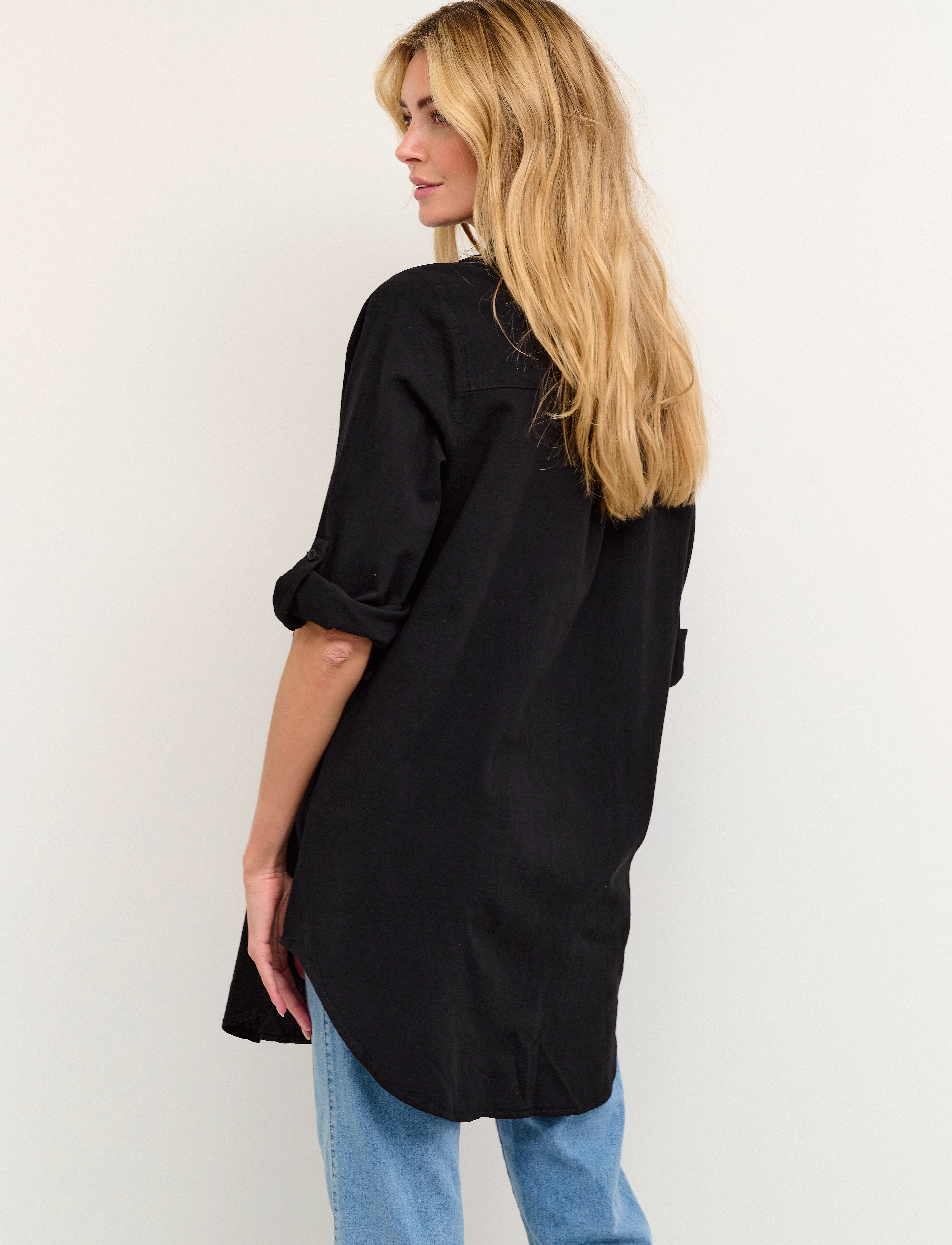 Kaffe Kanaya Shirt Tunic toppar & linnen dam – bild 4