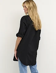 Kaffe - KAnaya Shirt Tunic - long-sleeved shirts - black deep - 3