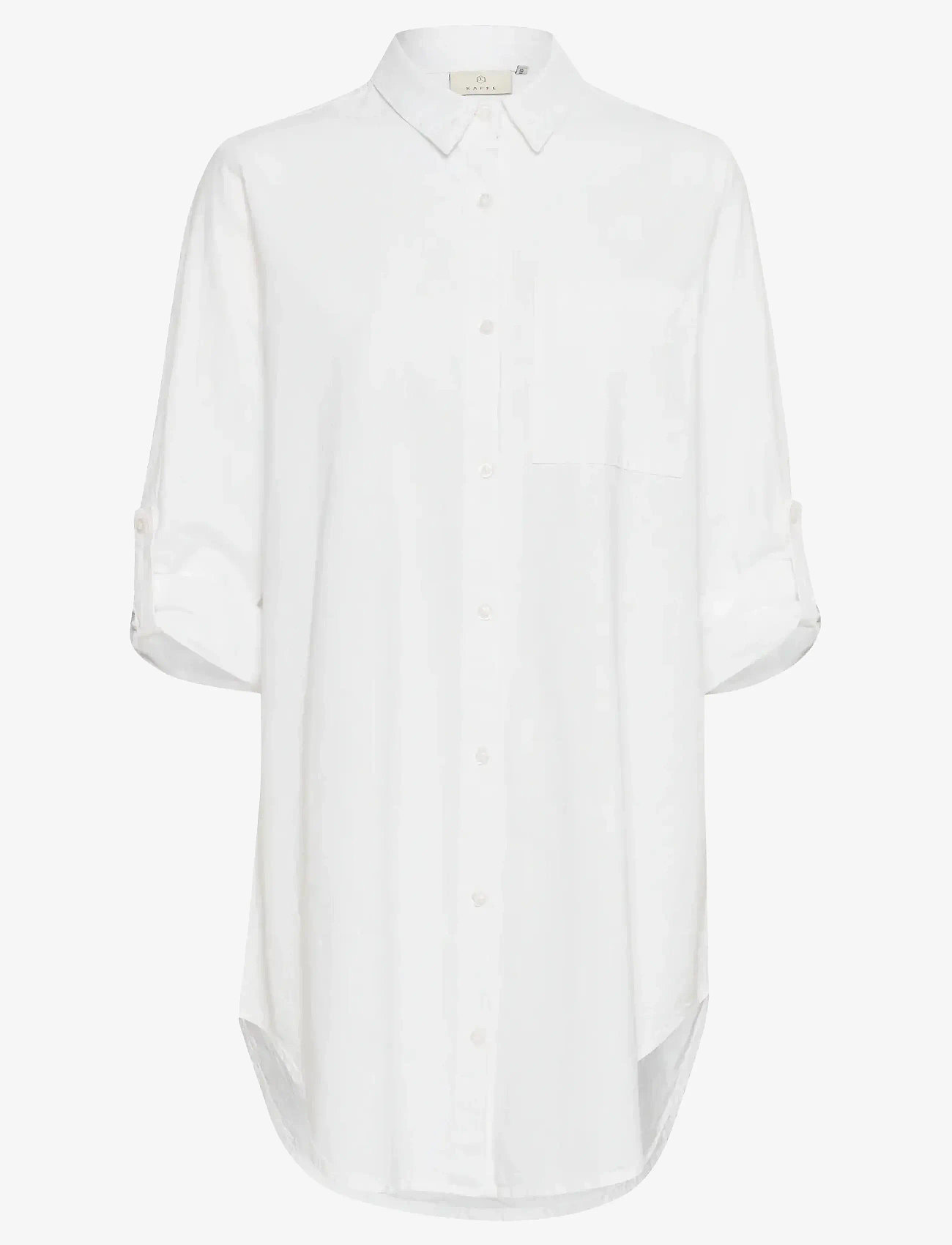 Kaffe - KAnaya Shirt Tunic - koszule z długimi rękawami - chalk - 1