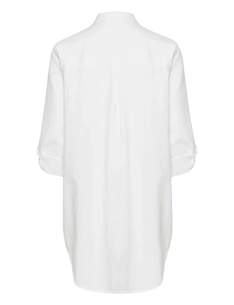 Kaffe - KAnaya Shirt Tunic - langermede skjorter - chalk - 2