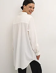 Kaffe - KAnaya Shirt Tunic - long-sleeved shirts - chalk - 6
