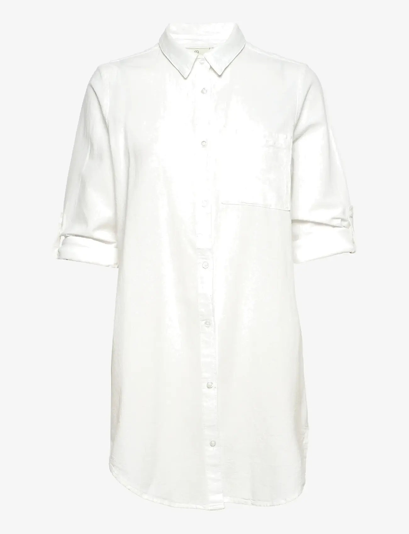 Kaffe - KAnaya Shirt Tunic - koszule z długimi rękawami - chalk - 3