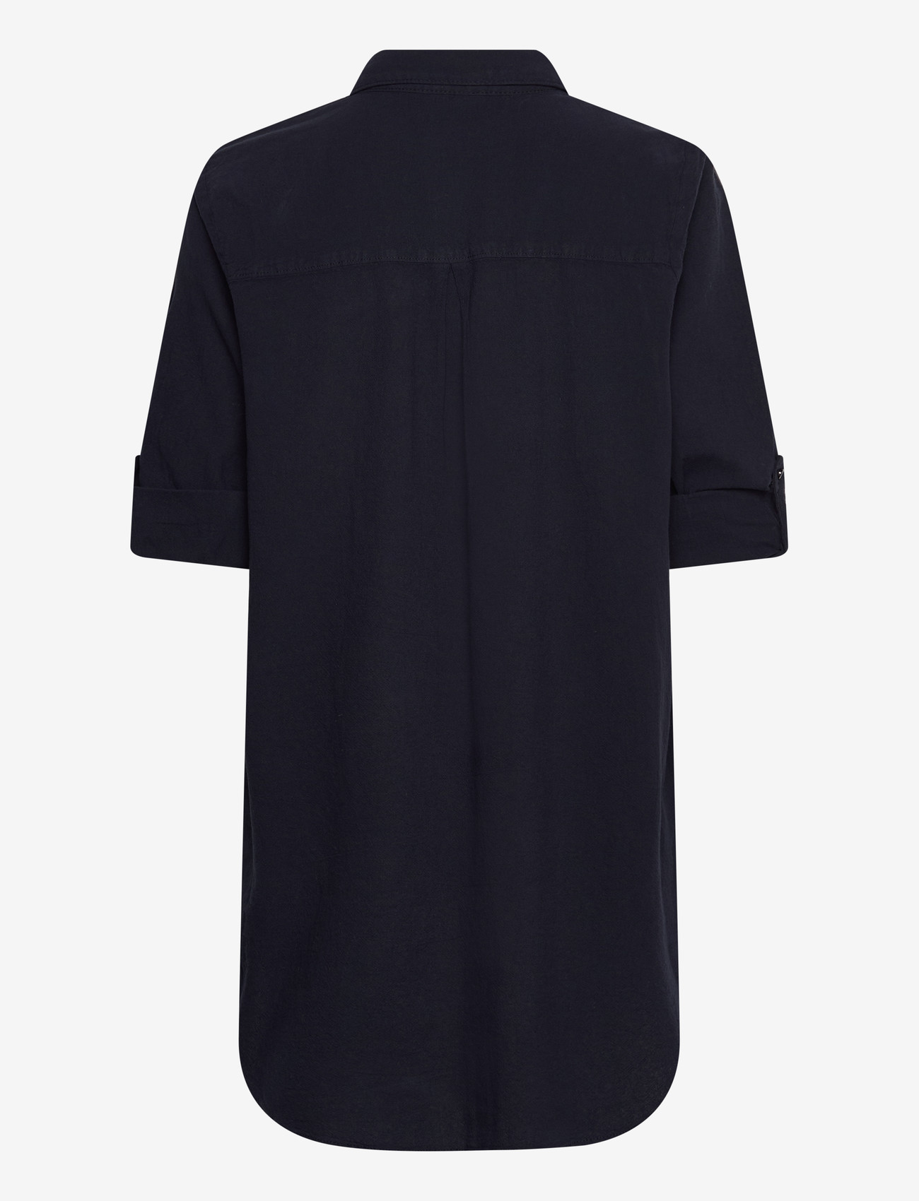 Kaffe - KAnaya Shirt Tunic - long-sleeved shirts - midnight marine - 2