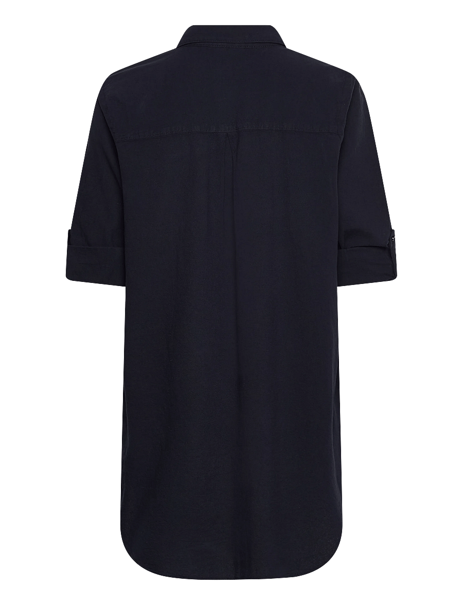 Kaffe - KAnaya Shirt Tunic - langärmlige hemden - midnight marine - 2