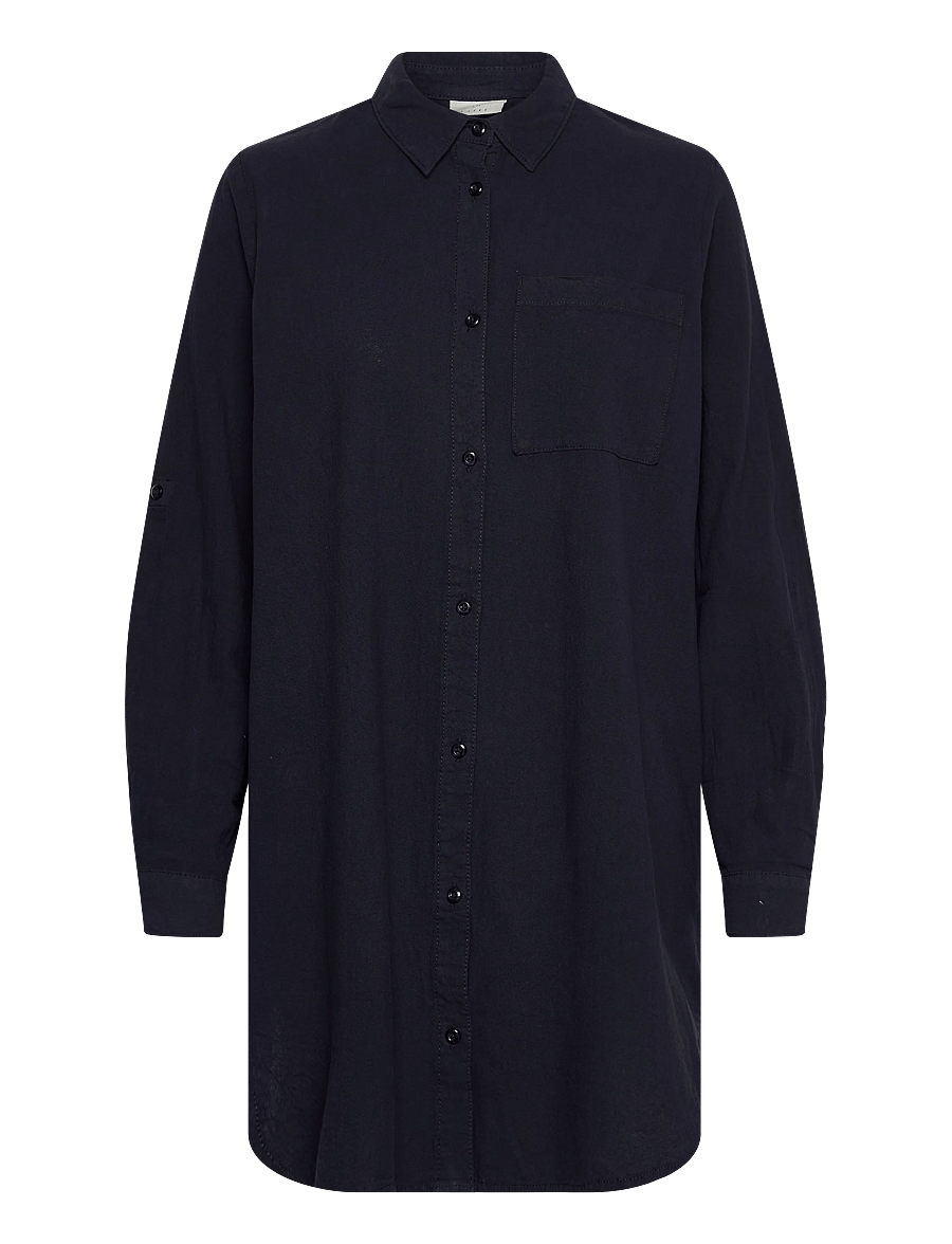 Kaffe - KAnaya Shirt Tunic - langärmlige hemden - midnight marine - 3