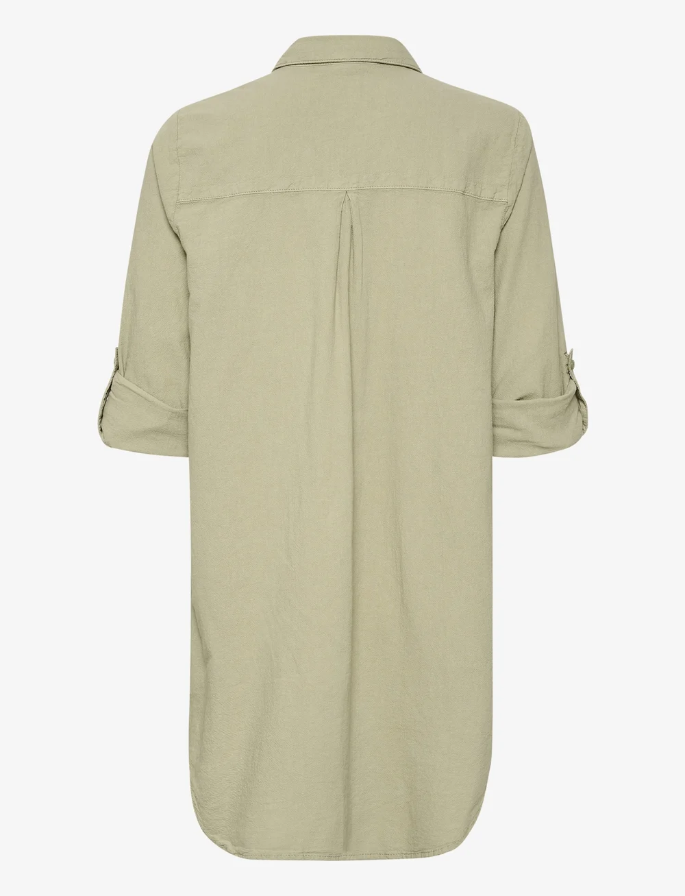 Kaffe - KAnaya Shirt Tunic - leinenhemden - seagrass - 2