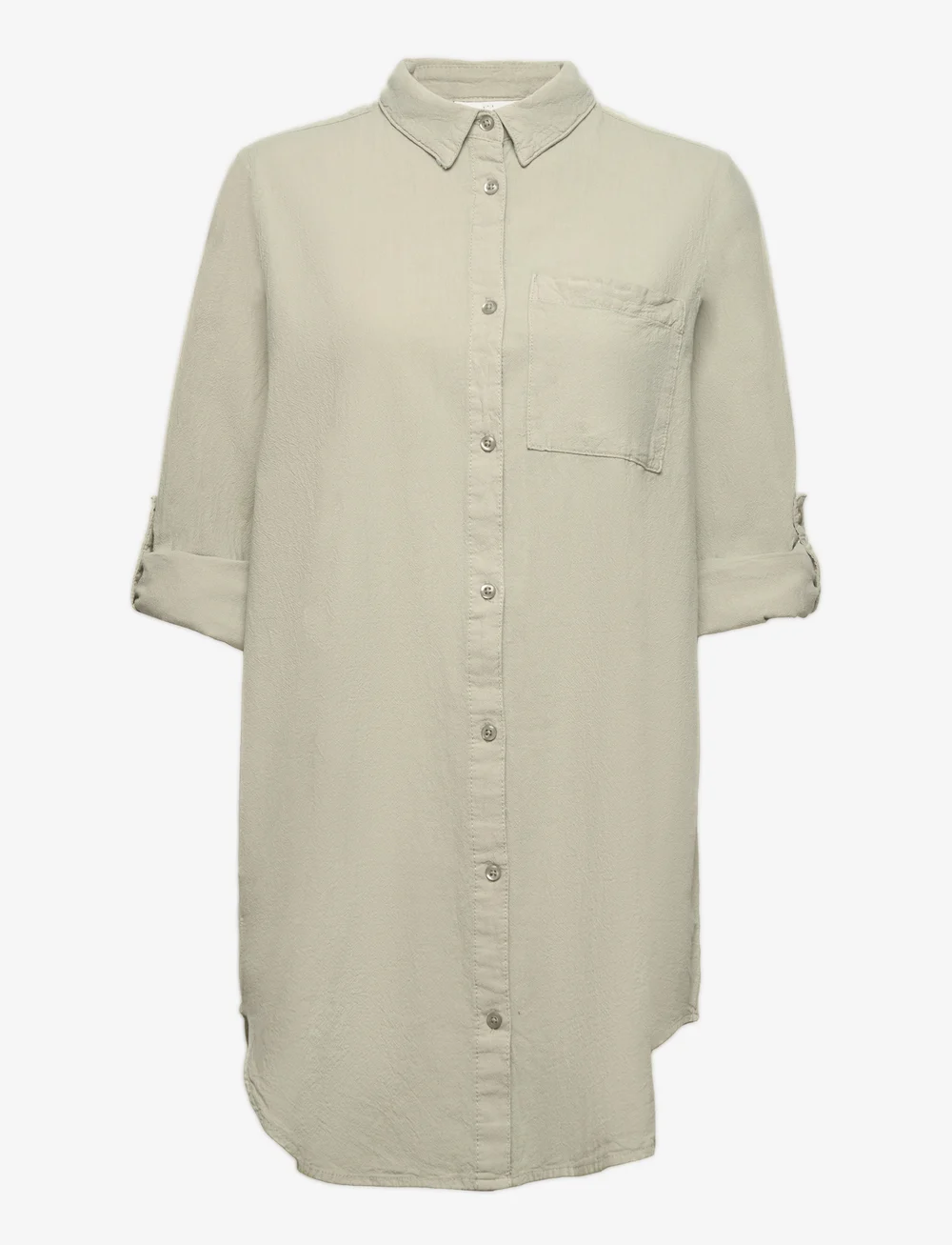 Kaffe - KAnaya Shirt Tunic - leinenhemden - seagrass - 3