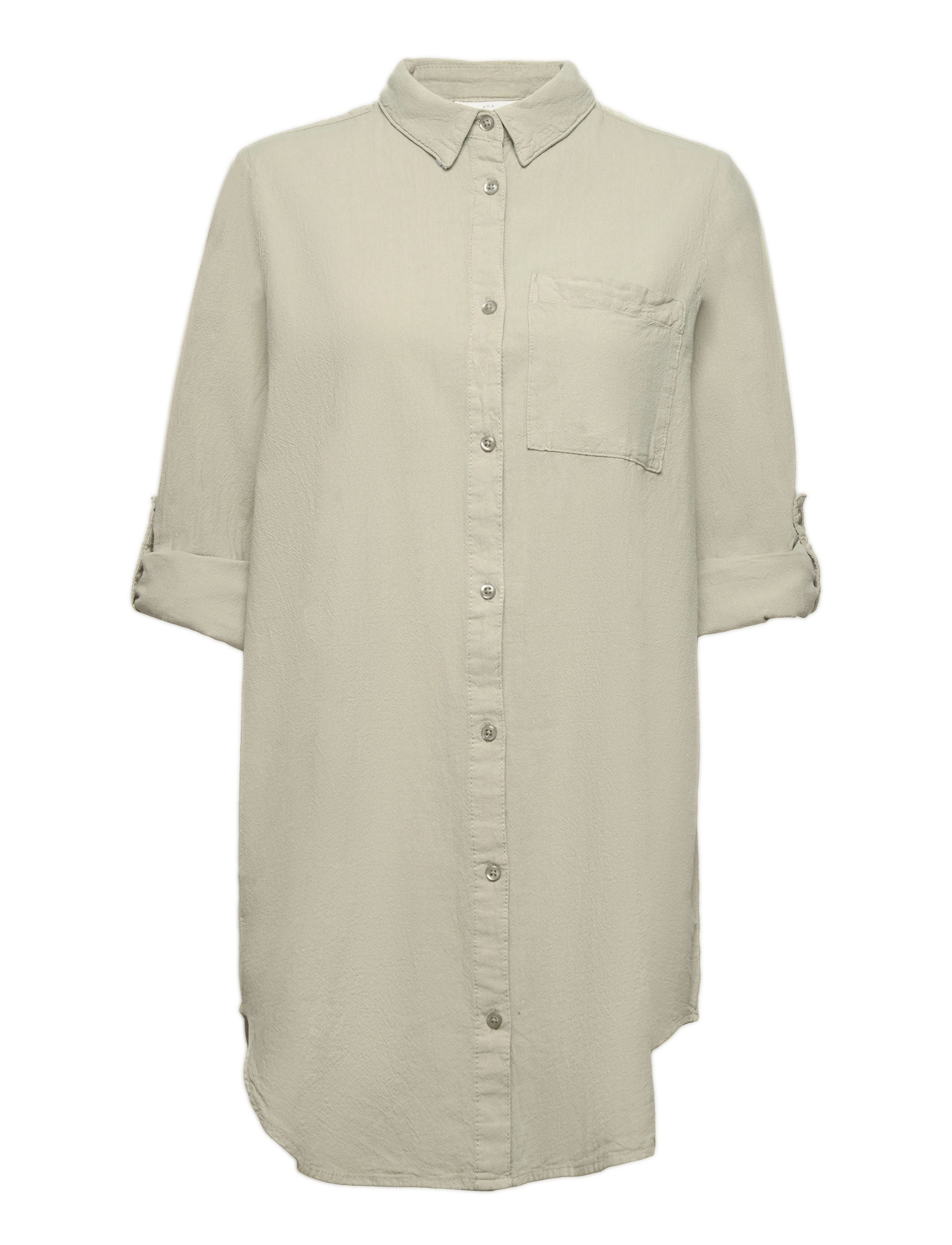 Kaffe - KAnaya Shirt Tunic - langärmlige hemden - seagrass - 3