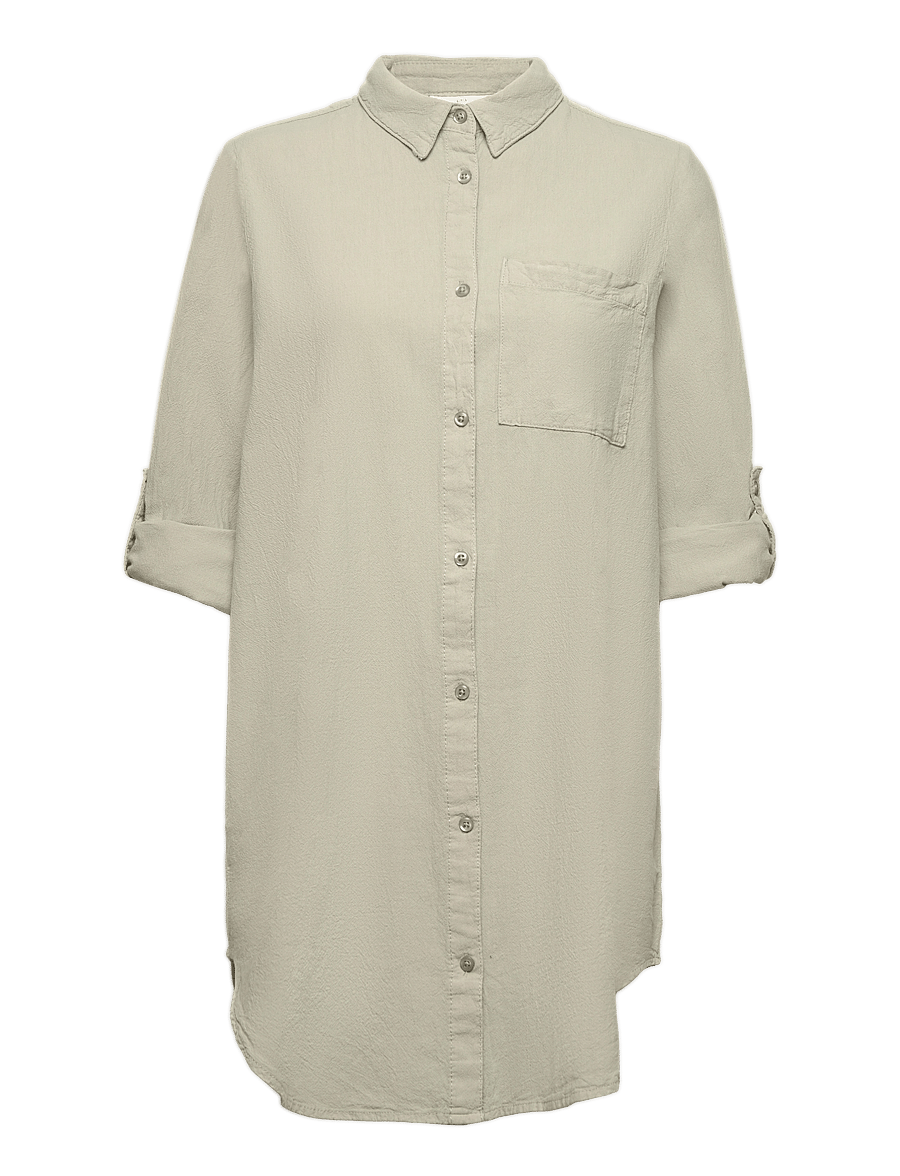Kaffe - KAnaya Shirt Tunic - langärmlige hemden - seagrass - 3