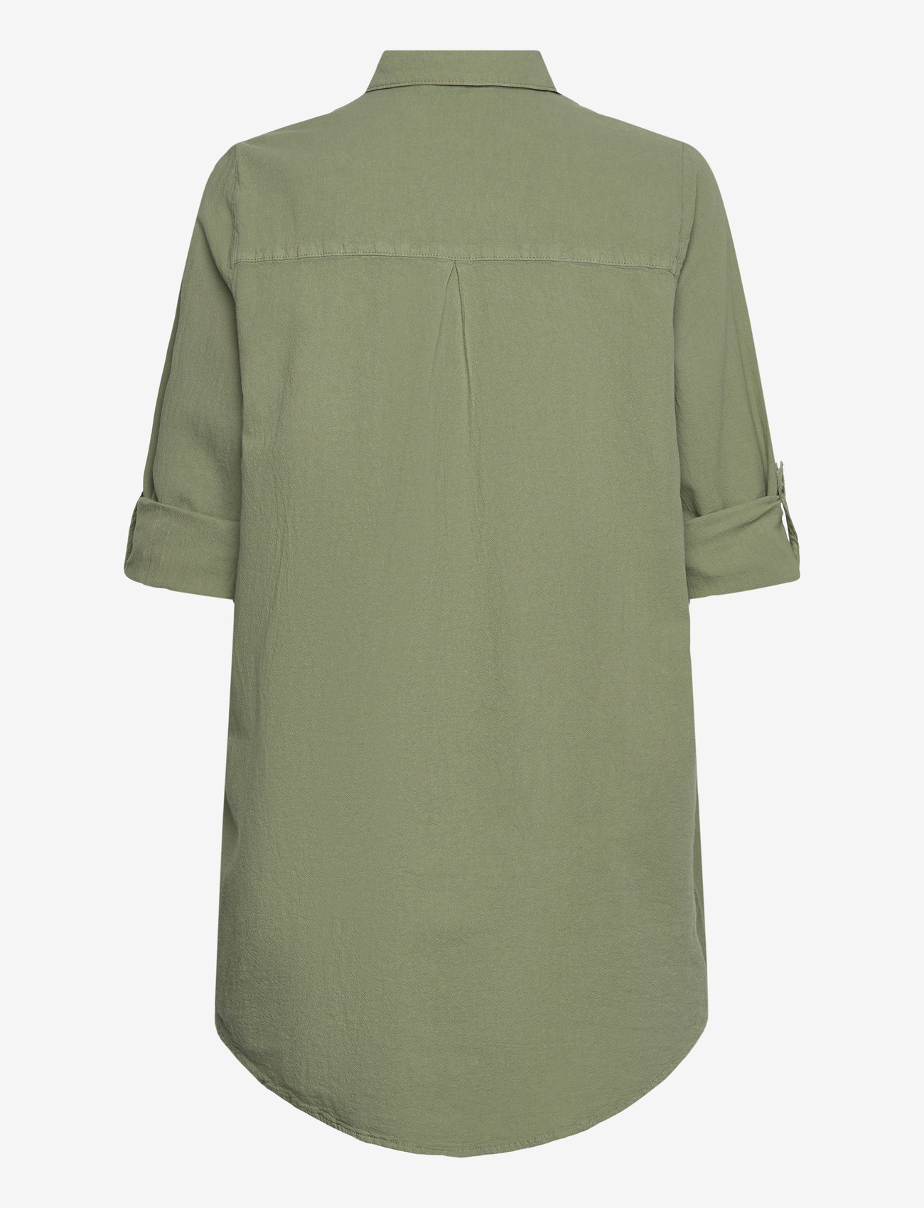 Kaffe - KAnaya Shirt Tunic - langærmede skjorter - sea spray - 1