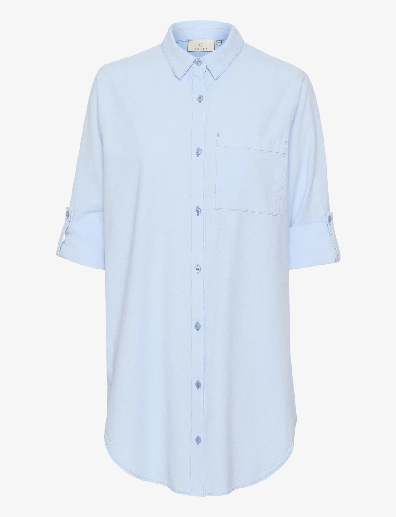 KAFFE Kanaya Shirt Tunika Blau - 34 - Damen