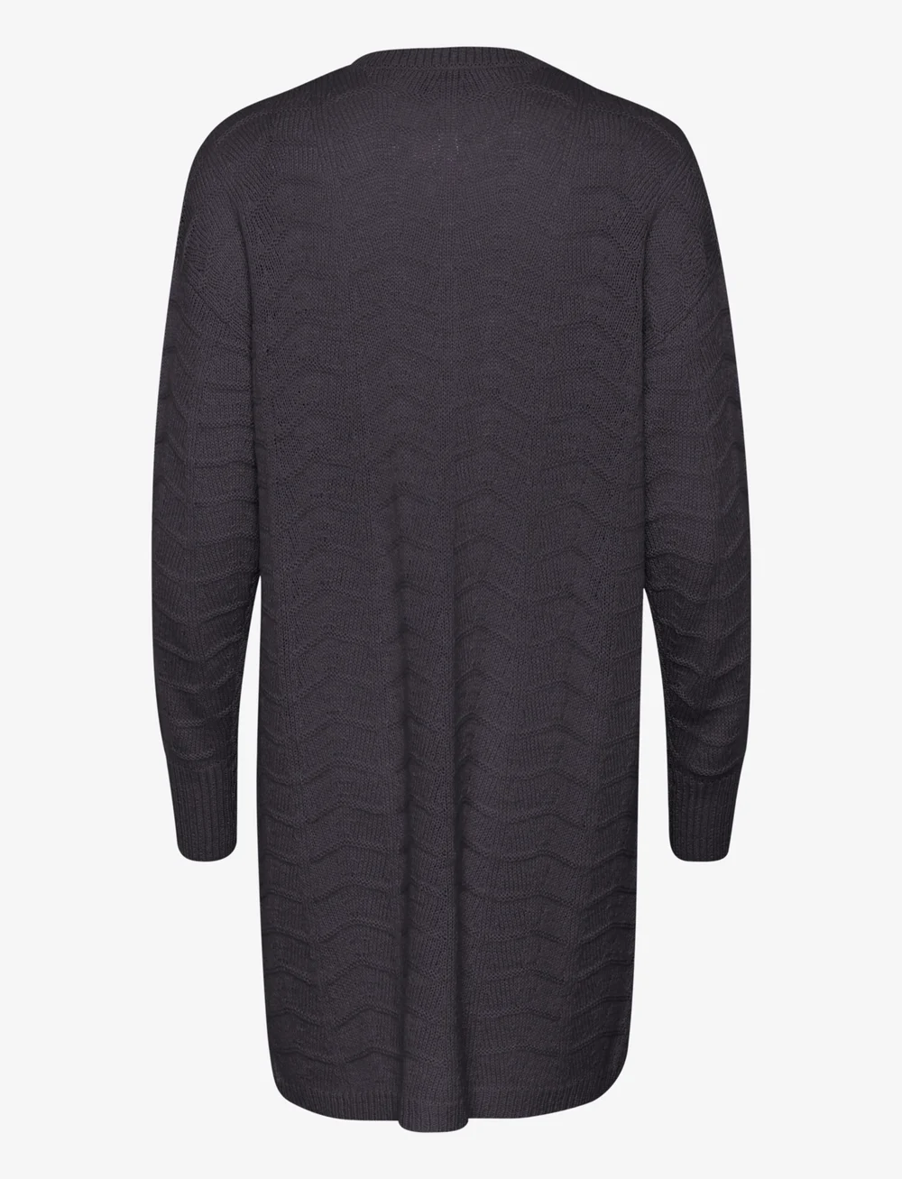 Kaffe - KAemria Knit Cardigan - cardigans - black oyster - 2