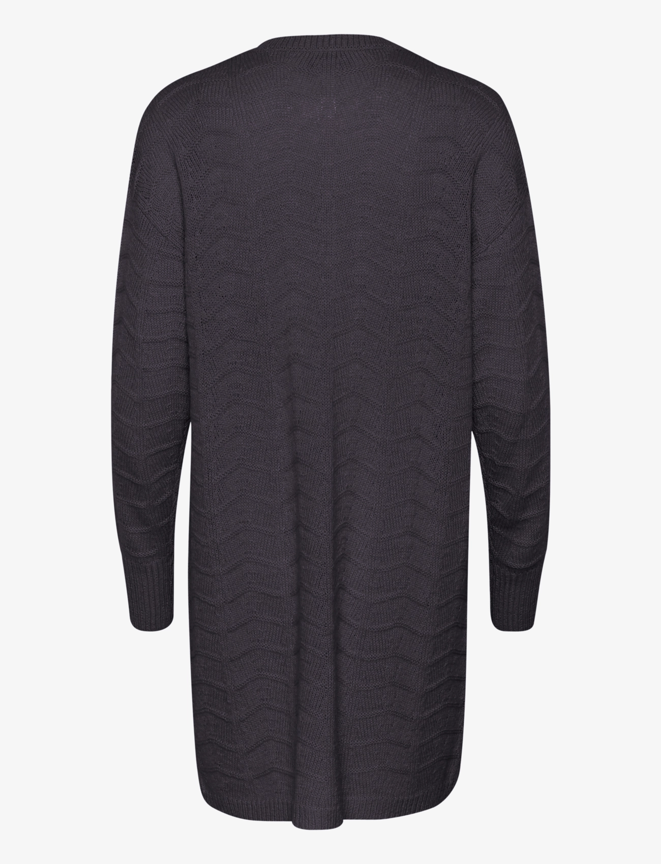 Kaffe - KAemria Knit Cardigan - cardigans - black oyster - 2