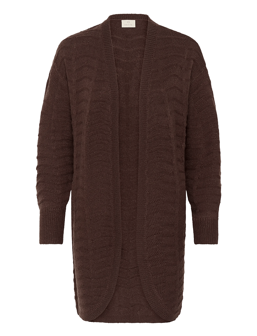 Kaffe - KAemria Knit Cardigan - kardiganid - fudge - 0