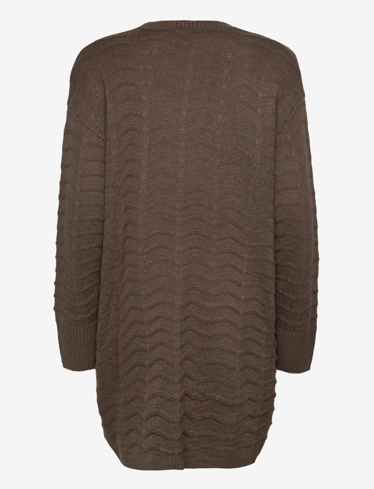 Kaffe - KAemria Knit Cardigan - cardigans - major brown - 2