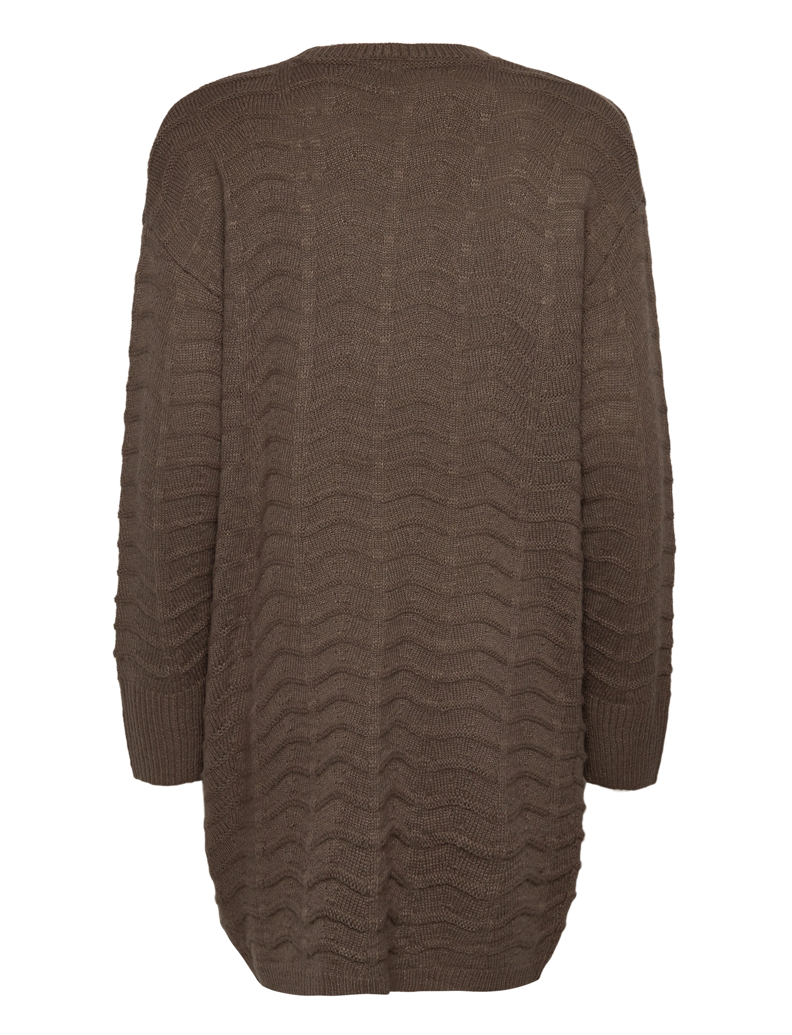 Kaffe - KAemria Knit Cardigan - strickjacken - major brown - 2