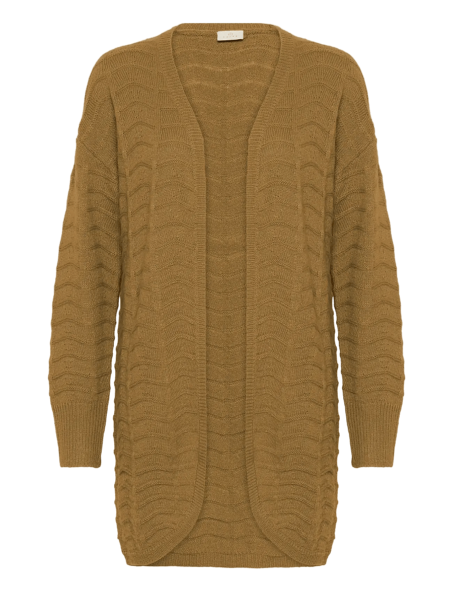 Kaffe - KAemria Knit Cardigan - kardiganid - toasted coconut - 1
